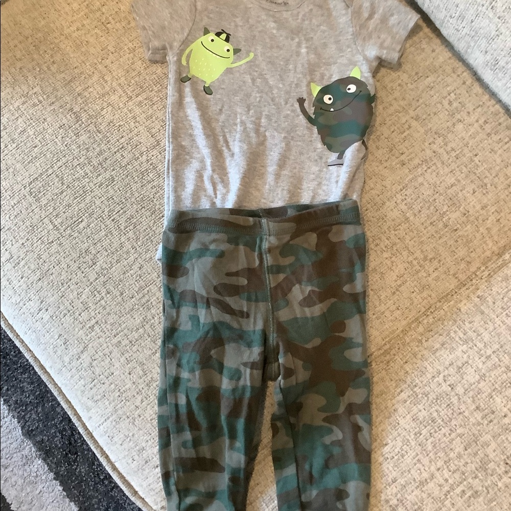 2 piece Monster outfit (with monster on the butt)